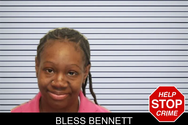Bless Bennett mugshot