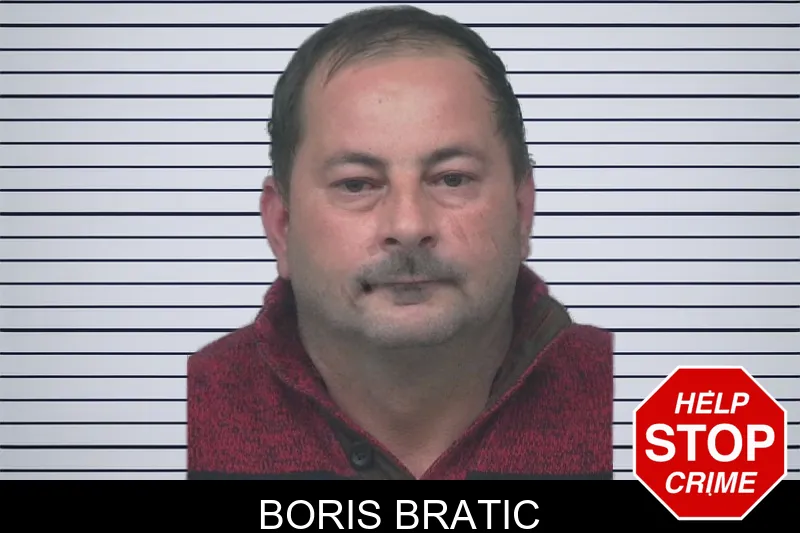Boris Bratic mugshot