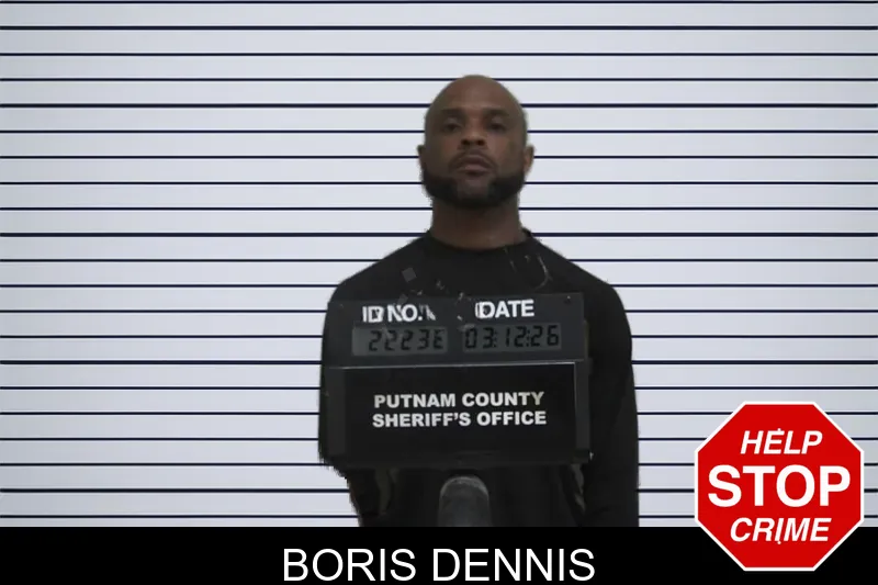 Boris Dennis mugshot