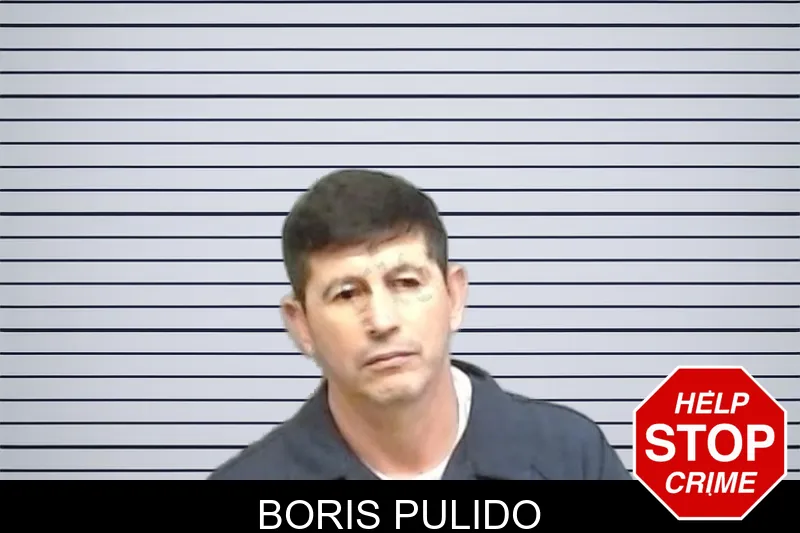 Boris Pulido mugshot