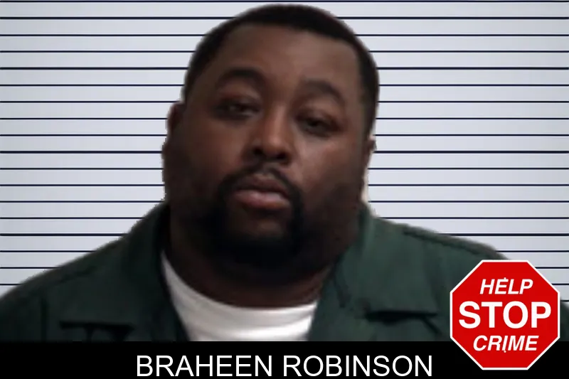 Braheen Robinson mugshot