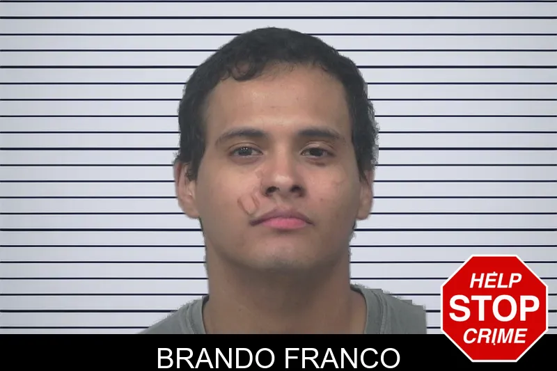 Brando Franco mugshot