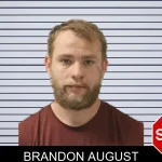Brandon August mugshot