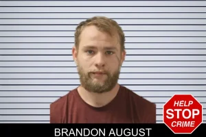 Brandon August mugshot