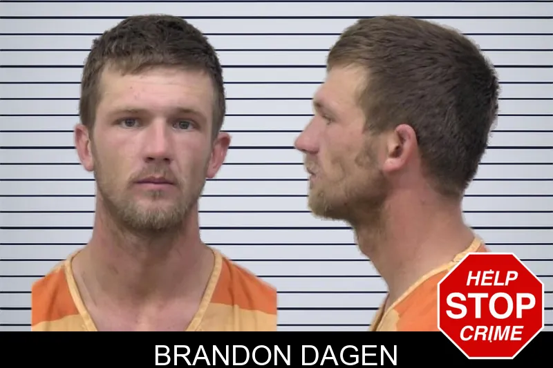 Brandon Dagen mugshot