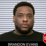 Brandon Evans mugshot