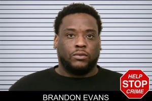 Brandon Evans mugshot