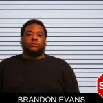 Brandon Evans mugshot