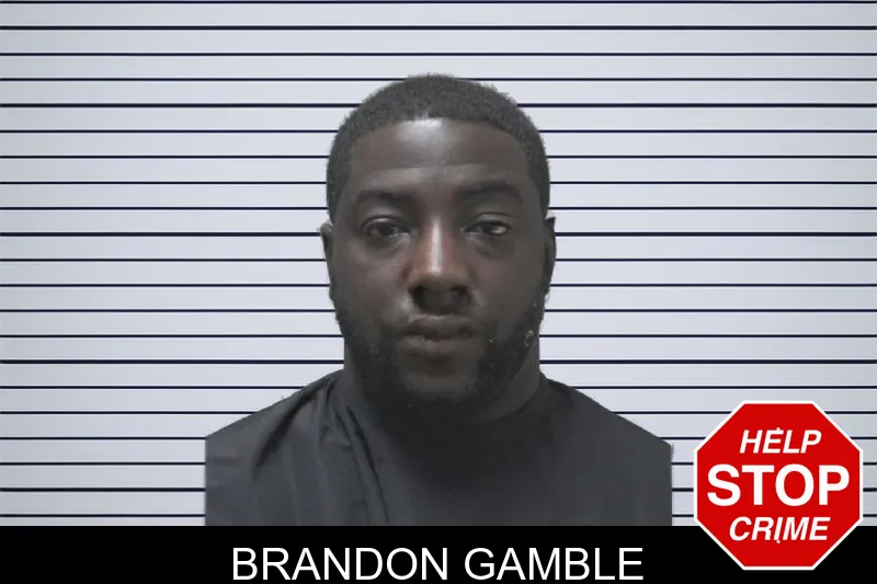 Brandon Gamble mugshot