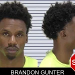 Brandon Gunter mugshot