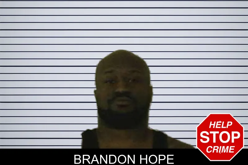 Brandon Hope mugshot