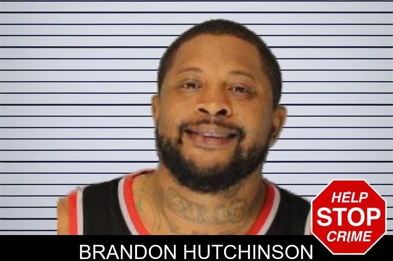 Brandon Hutchinson mugshot