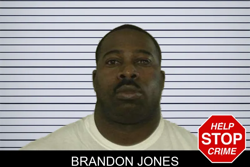 Brandon Jones mugshot