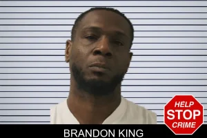 Brandon King mugshot