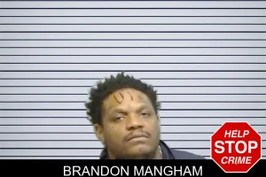 Brandon Mangham mugshot