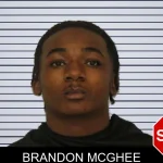 Brandon McGhee mugshot
