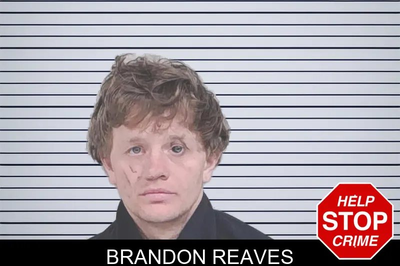 Brandon Reaves mugshot