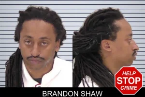 Brandon Shaw mugshot