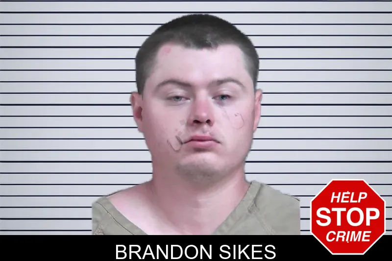Brandon Sikes mugshot