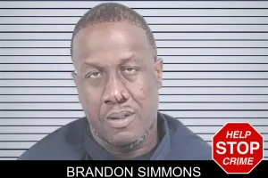 Brandon Simmons mugshot