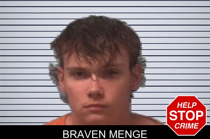 Braven Menge mugshot – Franklin County , Georgia Braven Menge mugshot
