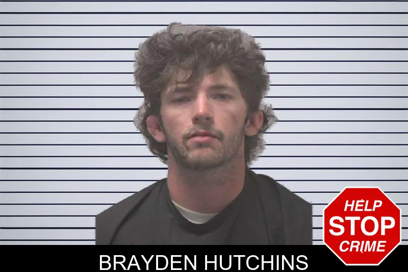 Brayden Hutchins mugshot