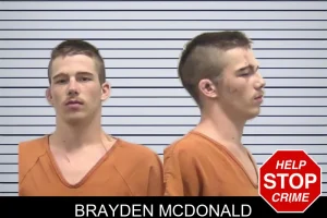 Brayden McDonald mugshot