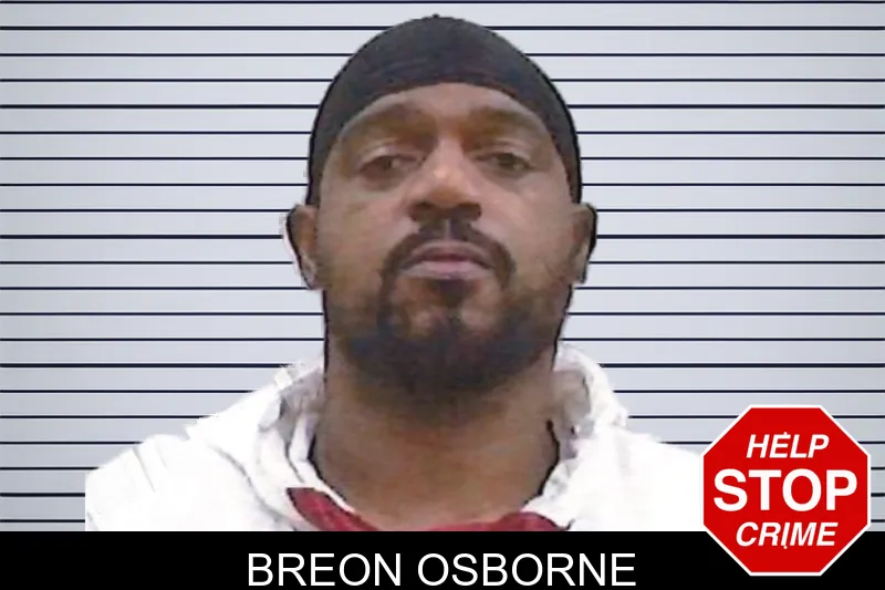Breon Osborne mugshot