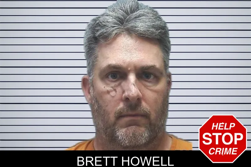 Brett Howell mugshot