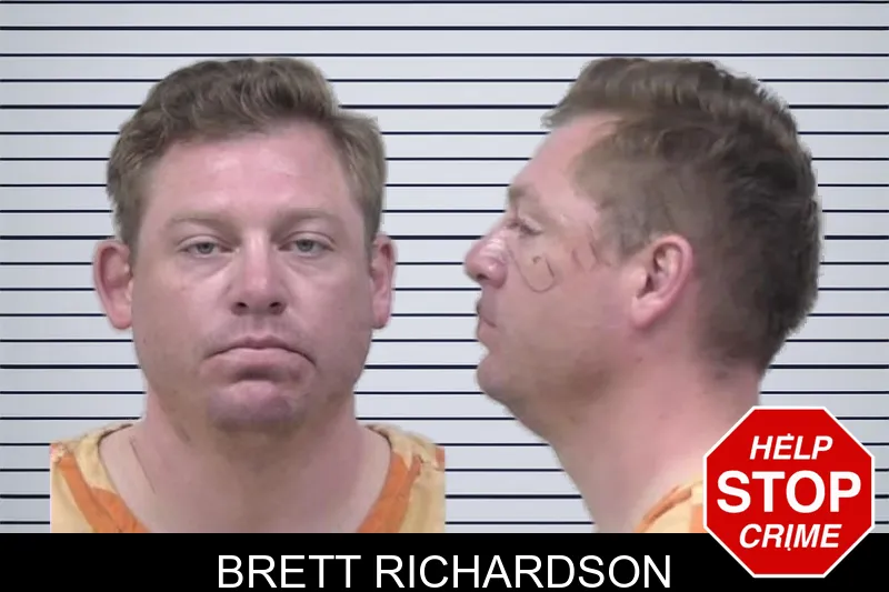 Brett Richardson mugshot