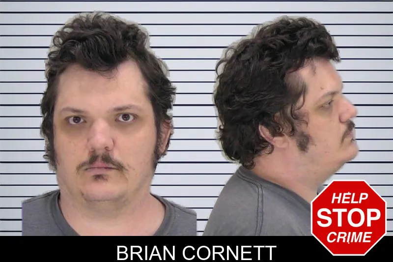 Brian Cornett mugshot