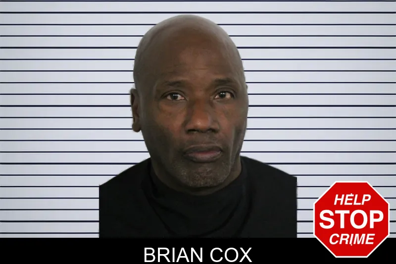 Brian Cox mugshot