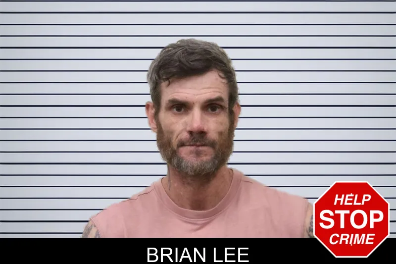 Brian Lee mugshot