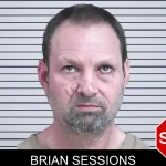 Brian Sessions mugshot