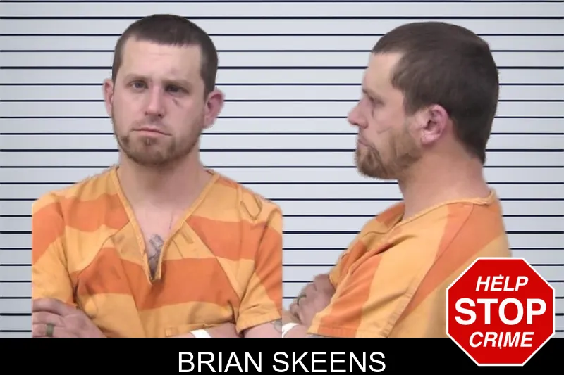 Brian Skeens mugshot