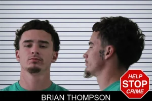 Brian Thompson mugshot