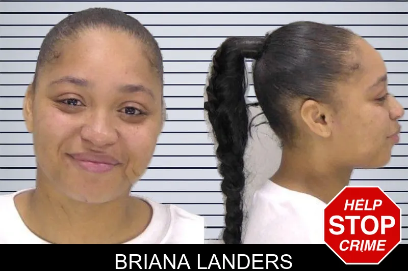 Briana Landers mugshot