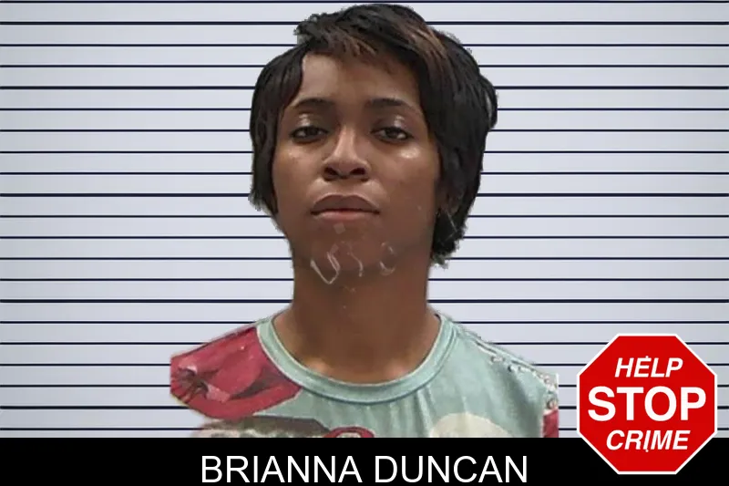 Brianna Duncan mugshot