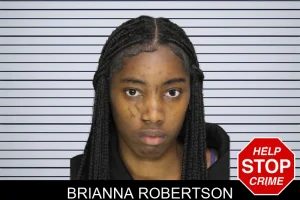 Brianna Robertson mugshot