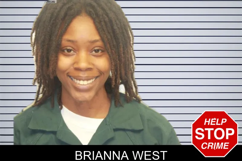Brianna West mugshot