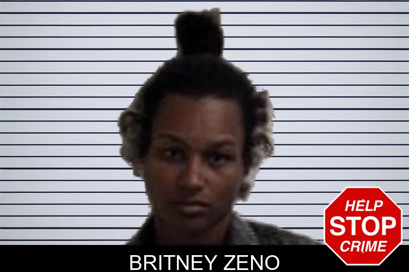 Britney Zeno mugshot