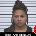 Brittany Benson mugshot