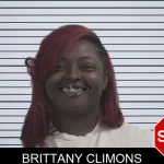 Brittany Climons mugshot