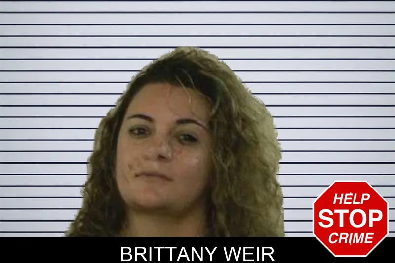 Brittany Weir mugshot