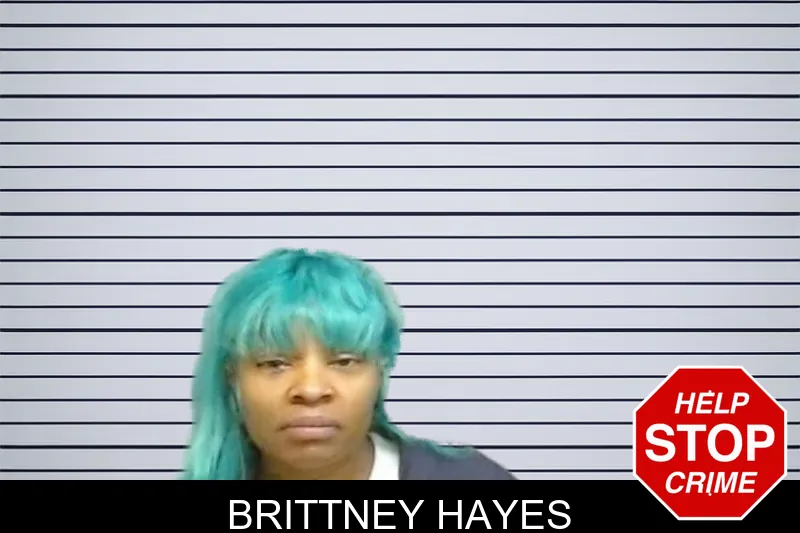 Brittney Hayes mugshot