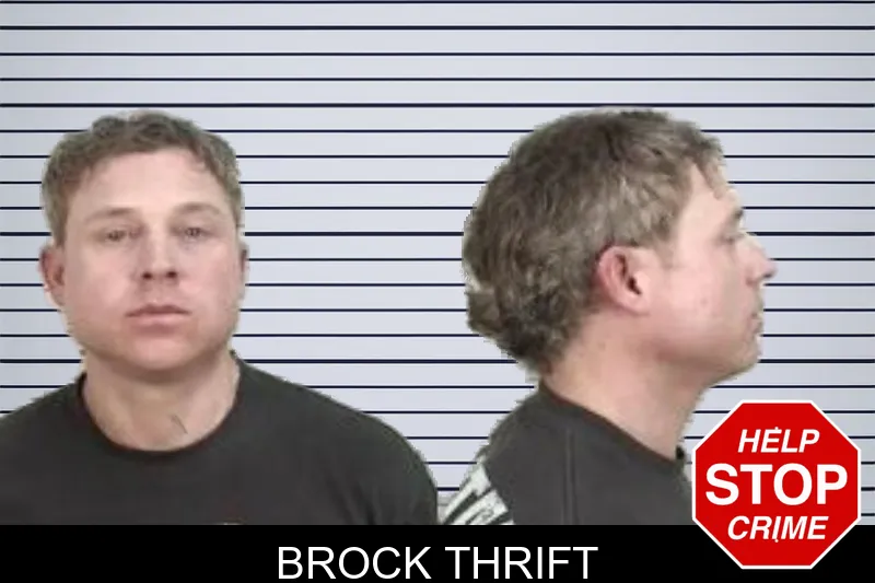 Brock Thrift mugshot – Camden County , Georgia Brock Thrift mugshot