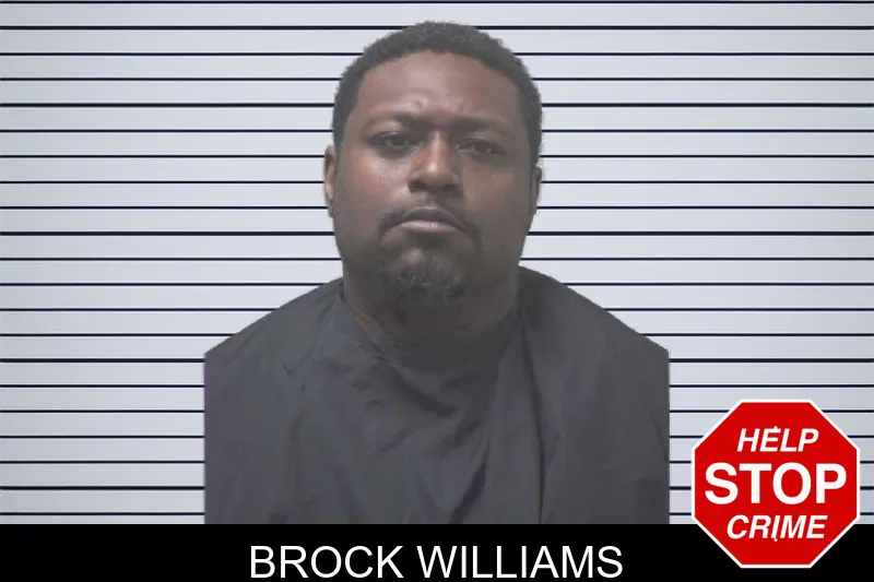 Brock Williams mugshot