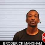 Broderick Mangham mugshot