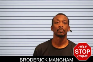 Broderick Mangham mugshot