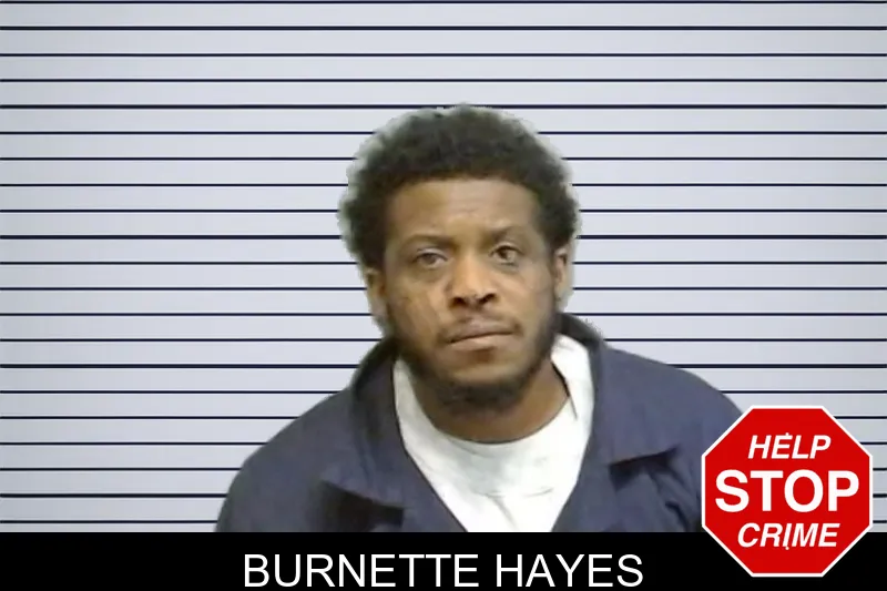 Burnette Hayes mugshot